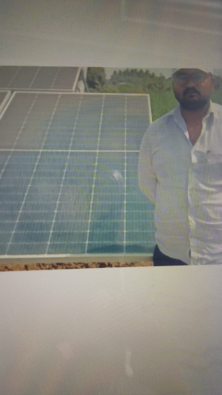 पिंपळनेर येथे सौर पंपाच्या प्लेट्सना माकडांचा फटका; शेतकऱ्याचे मोठे नुकसान