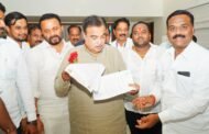 टेंभुर्णी करमाळा महामार्गाचे काम जलद गतीने व्हावे ….संपादित जमिनीचा पालखी मार्गाप्रमाणे शेतकऱ्यांना मोबदला मिळावा. संभाजी पाटील केंद्रीय मंत्री नितीन गडकरी यांना निवेदन