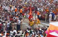 अकलूज नगरीत संत तुकाराम महाराज पालखी सोहळ्याचे भव्य स्वागत; रिंगण सोहळ्याला लाखो भाविकांची उपस्थितीअकलूज
